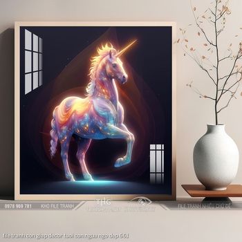 file tranh con giap decor tuoi con ngua ngo dep 661