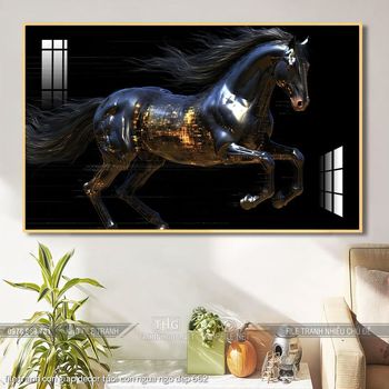 file tranh con giap decor tuoi con ngua ngo dep 662