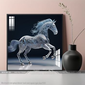 file tranh con giap decor tuoi con ngua ngo dep 730