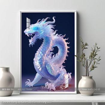 file tranh con giap decor tuoi thin con rong 003