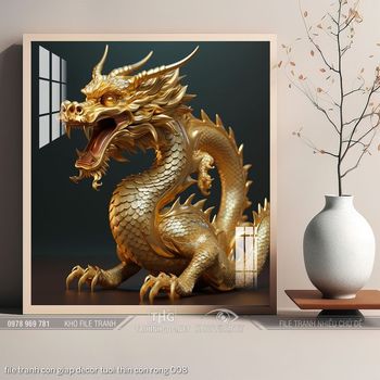 file tranh con giap decor tuoi thin con rong 008