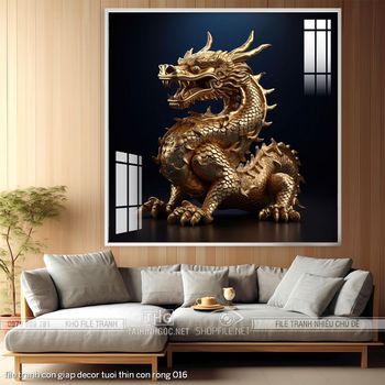 file tranh con giap decor tuoi thin con rong 016