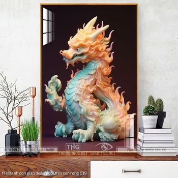 file tranh con giap decor tuoi thin con rong 019