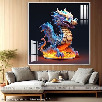 file tranh con giap decor tuoi thin con rong 020