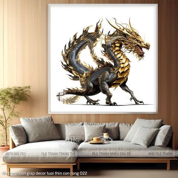 file tranh con giap decor tuoi thin con rong 022