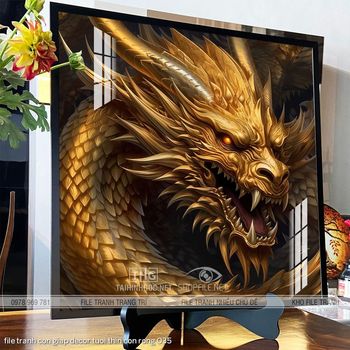 file tranh con giap decor tuoi thin con rong 035