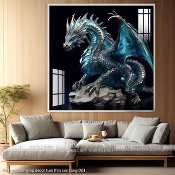 file tranh con giap decor tuoi thin con rong 061