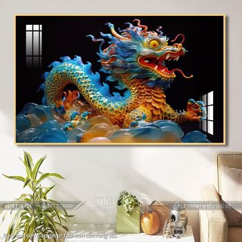 file tranh con giap decor tuoi thin con rong 181