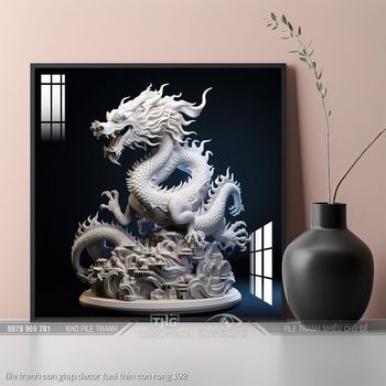 file tranh con giap decor tuoi thin con rong 192