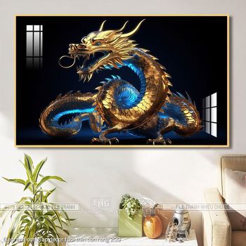 file tranh con giap decor tuoi thin con rong 209