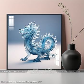 file tranh con giap decor tuoi thin con rong 400