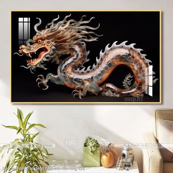 file tranh con giap decor tuoi thin con rong 426