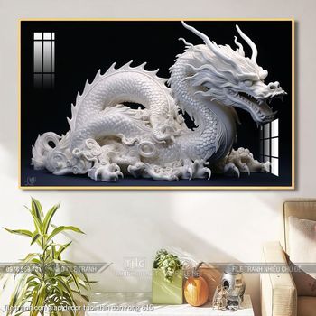 file tranh con giap decor tuoi thin con rong 615