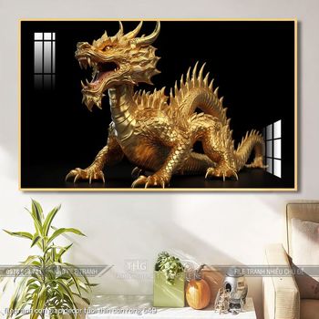 file tranh con giap decor tuoi thin con rong 649