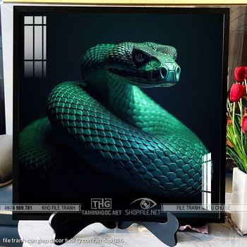 file tranh con giap decor tuoi ty con ran dep 026