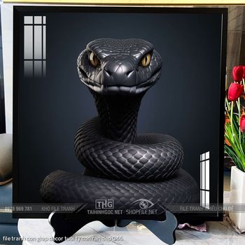 file tranh con giap decor tuoi ty con ran dep 046