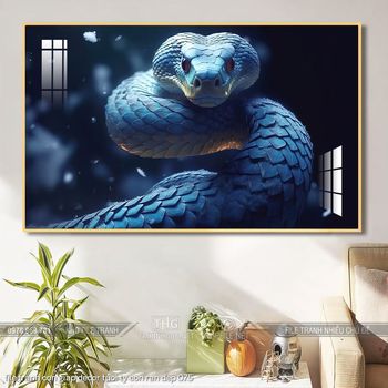 file tranh con giap decor tuoi ty con ran dep 075