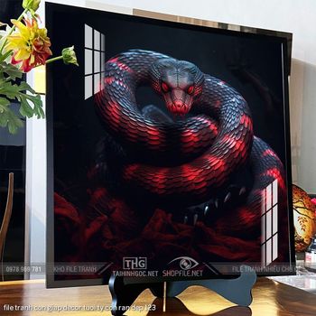 file tranh con giap decor tuoi ty con ran dep 123