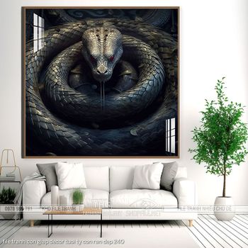 file tranh con giap decor tuoi ty con ran dep 240