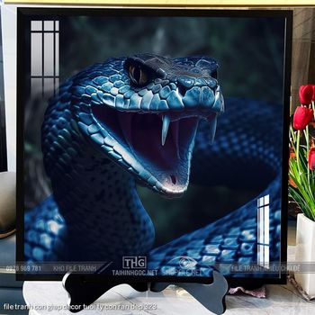 file tranh con giap decor tuoi ty con ran dep 323