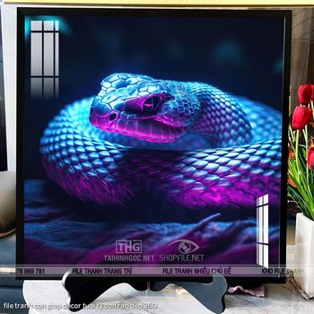 file tranh con giap decor tuoi ty con ran dep 360