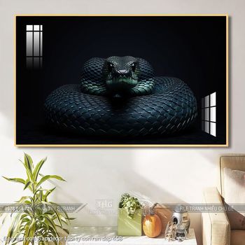 file tranh con giap decor tuoi ty con ran dep 458