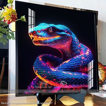 file tranh con giap decor tuoi ty con ran dep 477