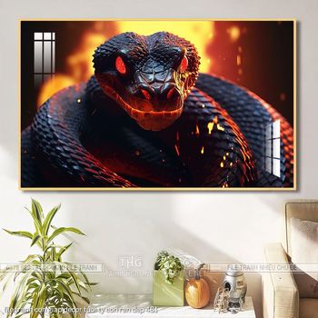 file tranh con giap decor tuoi ty con ran dep 481