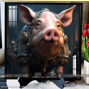 file tranh con giap hoi con heo decor 006