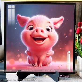file tranh con giap hoi con heo decor 012