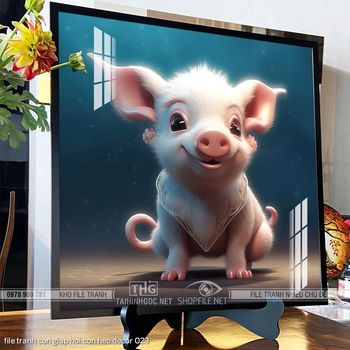 file tranh con giap hoi con heo decor 023