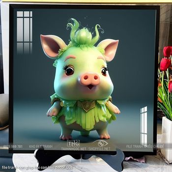 file tranh con giap hoi con heo decor 031