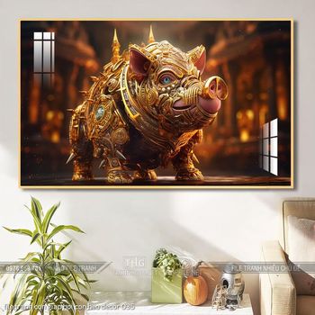 file tranh con giap hoi con heo decor 035