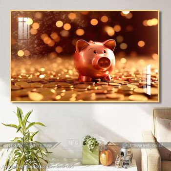 file tranh con giap hoi con heo decor 095