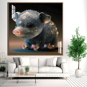 file tranh con giap hoi con heo decor 121