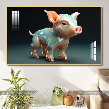 file tranh con giap hoi con heo decor 123