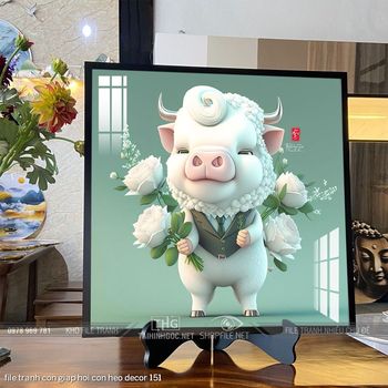 file tranh con giap hoi con heo decor 151