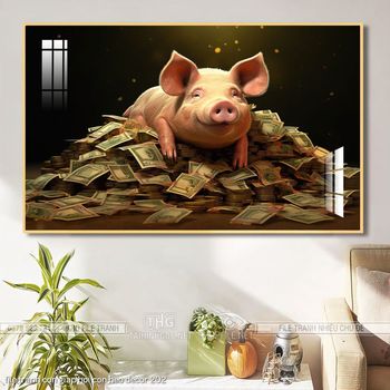 file tranh con giap hoi con heo decor 202