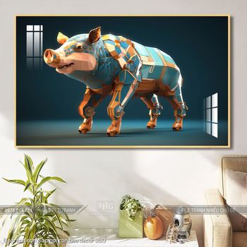 file tranh con giap hoi con heo decor 360