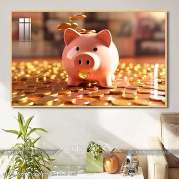 file tranh con giap hoi con heo decor 380