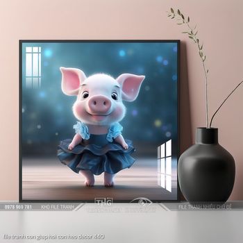 file tranh con giap hoi con heo decor 440
