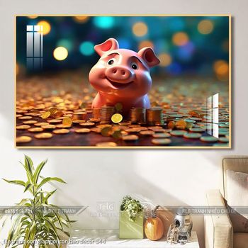 file tranh con giap hoi con heo decor 544