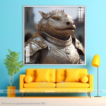 file tranh con giap hoi con heo decor 583