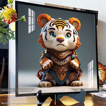 file tranh con giap trang tri con ho dan 0002