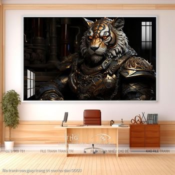 file tranh con giap trang tri con ho dan 0003