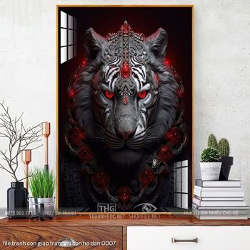 file tranh con giap trang tri con ho dan 0007