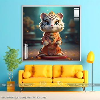 file tranh con giap trang tri con ho dan 0022