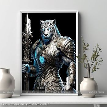 file tranh con giap trang tri con ho dan 0023