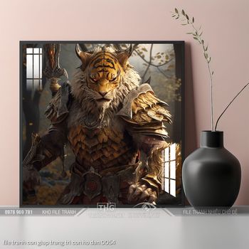 file tranh con giap trang tri con ho dan 0054