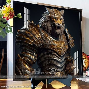 file tranh con giap trang tri con ho dan 0055